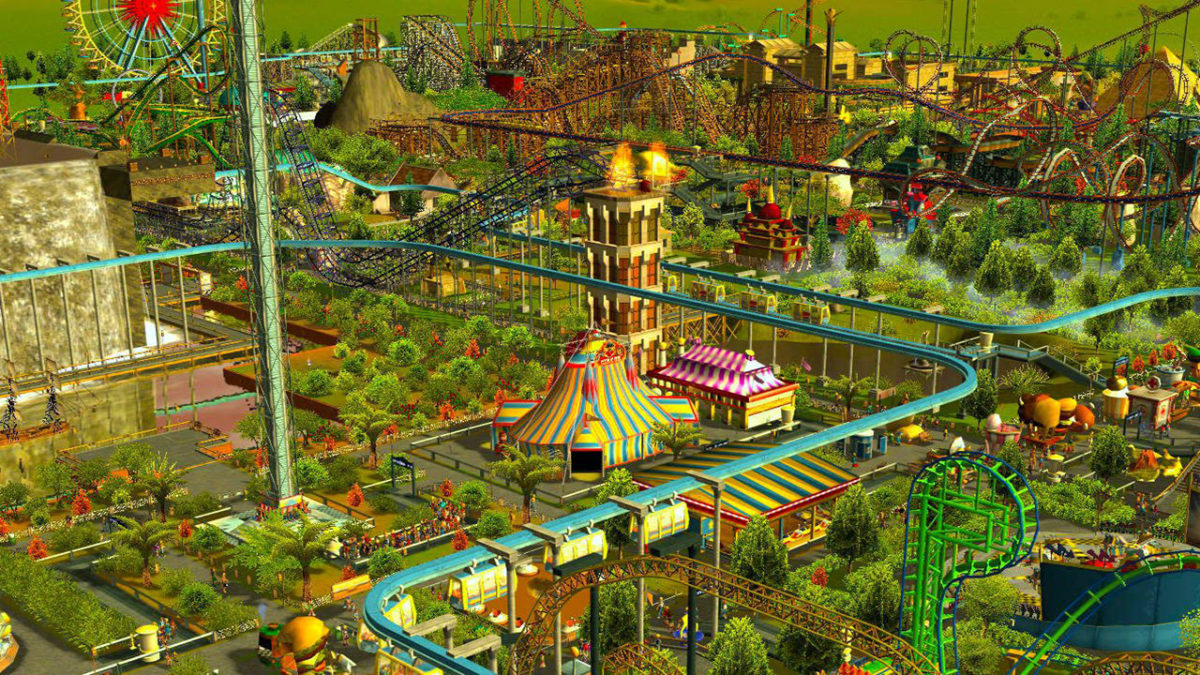 RollerCoaster Tycoon Review 2020 - Amusement Park Video Game